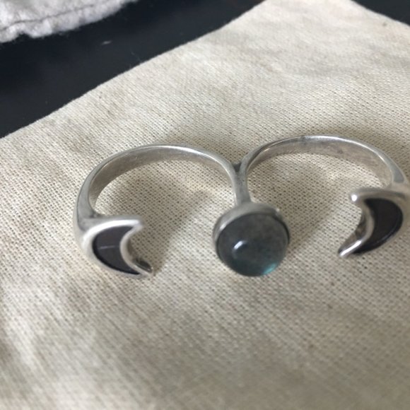 Pamela Love "double luna reveal" ring - Picture 4 of 9